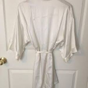 Victoria’s Secret White Silk Robe